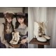Modo Angelonia Flower Wall Short Boots(Leftovers/4 Colours/Full Payment Without Shipping)